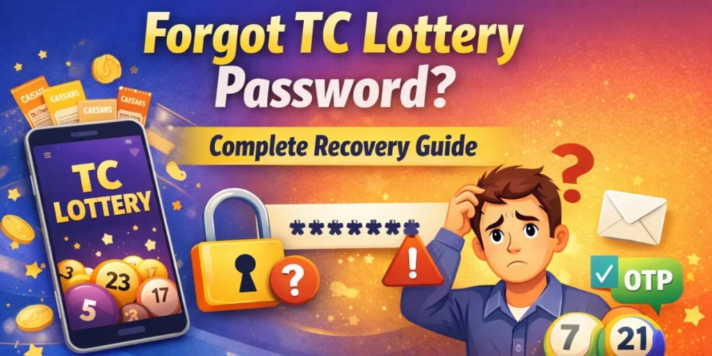 Forgot TC Lottery Password