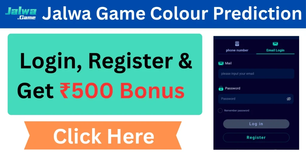 Jalwa Game Colour Prediction